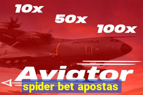 spider bet apostas